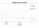 mobile-2-ante-4-cassetti-kit-116x41xh86cm-struttura-ossido-nero-frontale-cemento