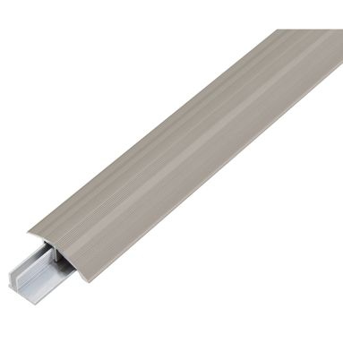 COPRISOGLIA DUO 44X13X1000MM ALLUMINIO ANODIZZATO