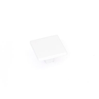 POMOLO QUADRO LACCATO BIANCO MM.35X35