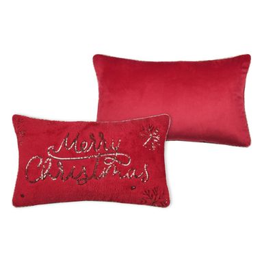 CUSCINO NATALIZIO HAROLD 30X50CM ROSSO