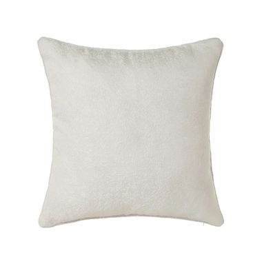 CUSCINO 45X45CM JACQUARD JASPE BIANCO