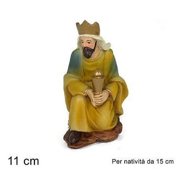 STATUA GASPARRE CM 15.