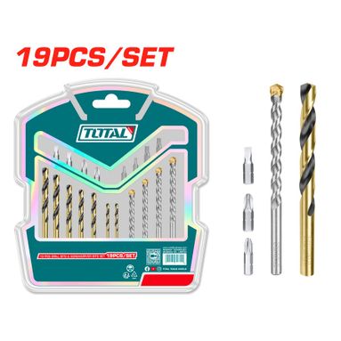 SET 19 PUNTE PER TRAPANO E AVVITATORE.