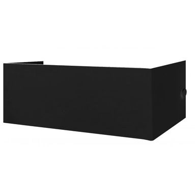 APPLIQUE DESMO GX53 45X10XH10CM NERA IN METALLO