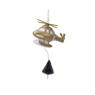 APPENDINO ORO ELICOTTERO CON ALBERO.