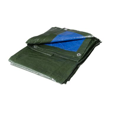 TELO OCCHIELLATO BLU/VERDE 120GR/MQ M6X8