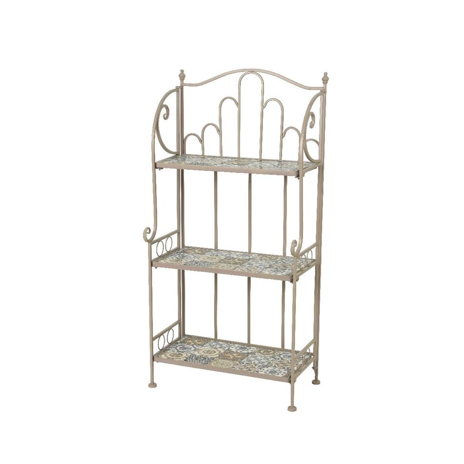 scaffale-con-mosaico-31x57xh118cm-tortora-in-ferro