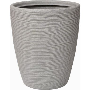 TRONCO CONICO RIGATO SHABBY D.30XH36CM CORDA