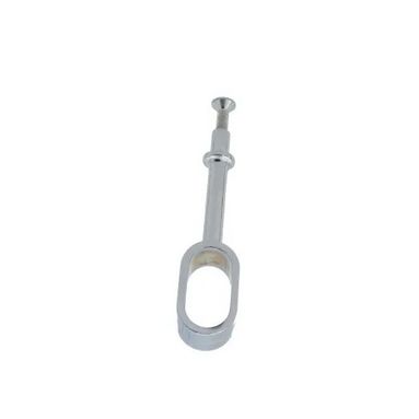 REGGITUBO CENTRALE VITE PASSANTE 15X30MM CROMO
