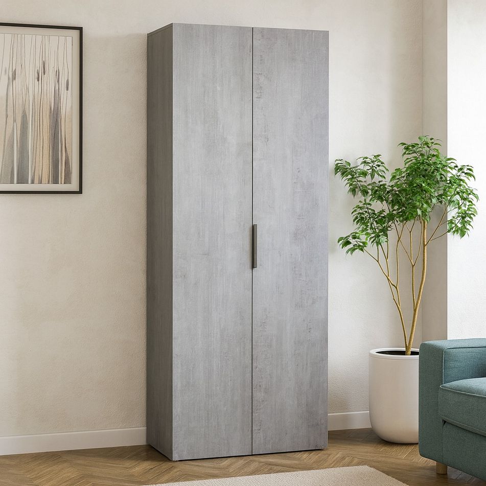 colonna-espresso-2-ante-69x37xh198cm-cemento