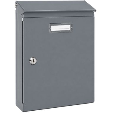 CASSETTA POSTALE EVO 22X7,5XH32CM GRIGIA
