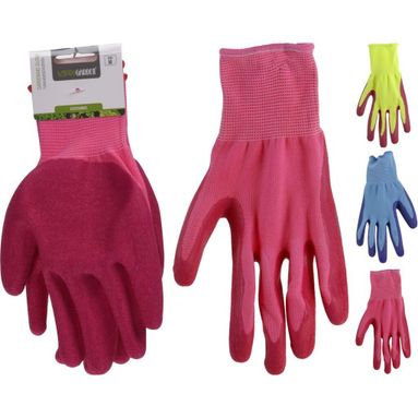 GUANTI DA GIARDINAGGIO DA DONNA IN 3 ASSORTIMENTI