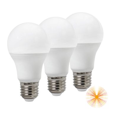 LAMPADINA LED A60 E27 3000K 9W 860LM 360°.