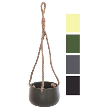 VASO IN CERAMICA D.19CM IN 4 ASSORTIMENTI