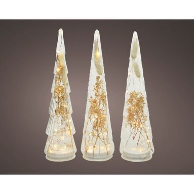 ALBERO CON LUCE MICRO LED BIANCO CALDO VIRIDIS