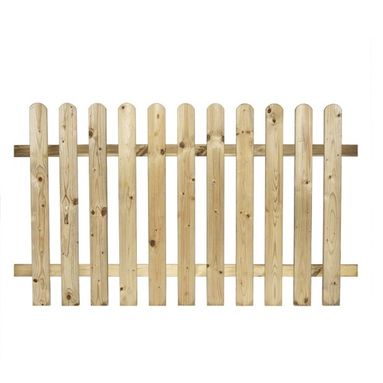 STECCATO RETTA 180XH100CM IN PINO IMPREGNATO