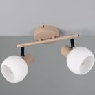 barra-2-spot-e14-boba-25cm-beige-slash-vetri-bianchi