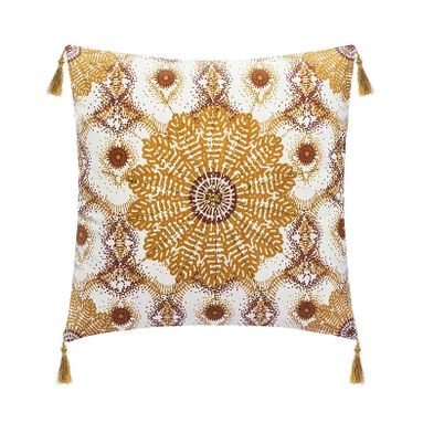 FEDERA PER CUSCINI ROSONE 40X40CM GIALLA
