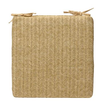 CUSCINO SEDIE 40X40CM NATURALE DA ESTERNO.
