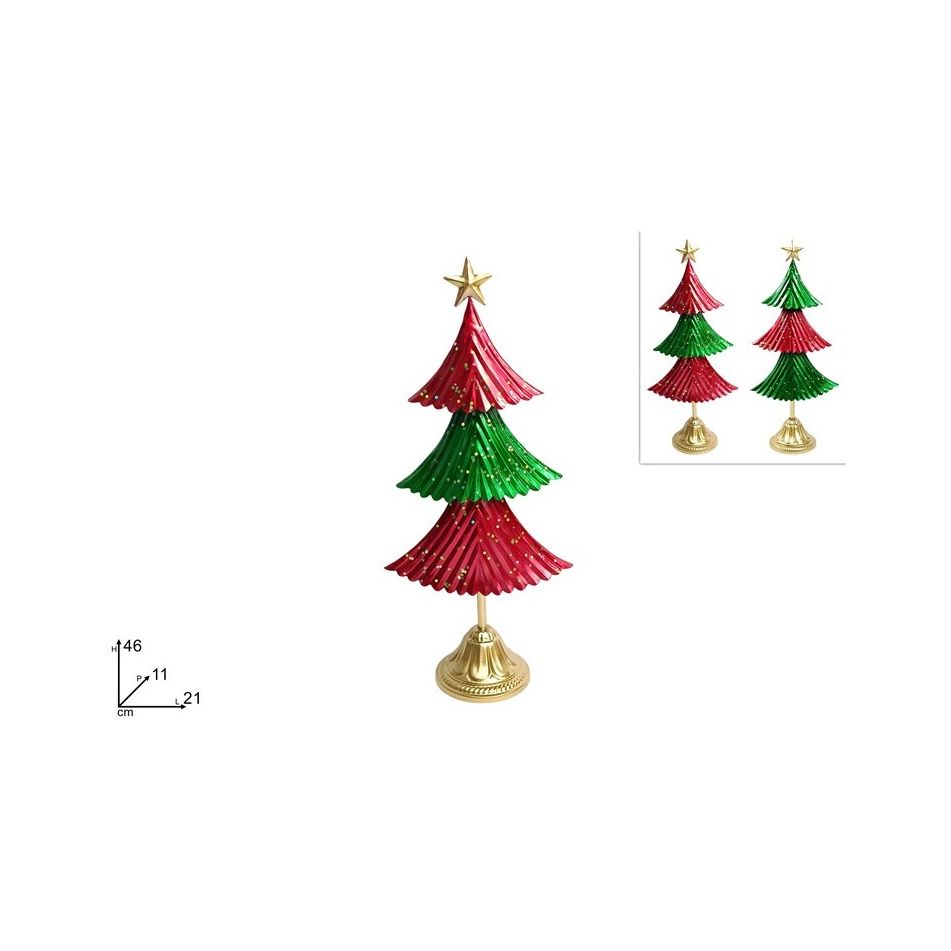 albero-in-latta-rosso-slash-verde-h46cm