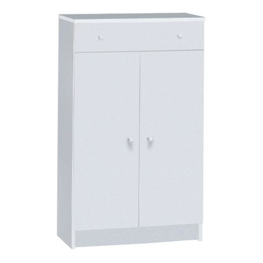 MOBILE BIANCO 62X34XH105CM 2 ANTE E CASSETTO