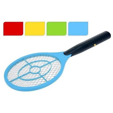 RACCHETTA ELETTRICA 46X17CM PER MOSCHE IN 4 COLORI