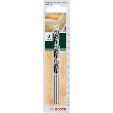PUNTA ELICOIDALE PER LEGNO 8X75X115 PZ 1