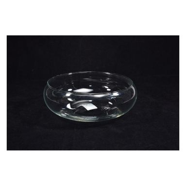 VASO CENTROTAVOLA D.26XH9CM IN VETRO TRASPARENTE
