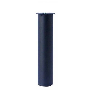 PIEDINO NERO GOFRATO H35CM M10