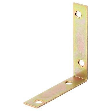 SQUADRETTA AD ANGOLO 75X75X16MM ZINCATA