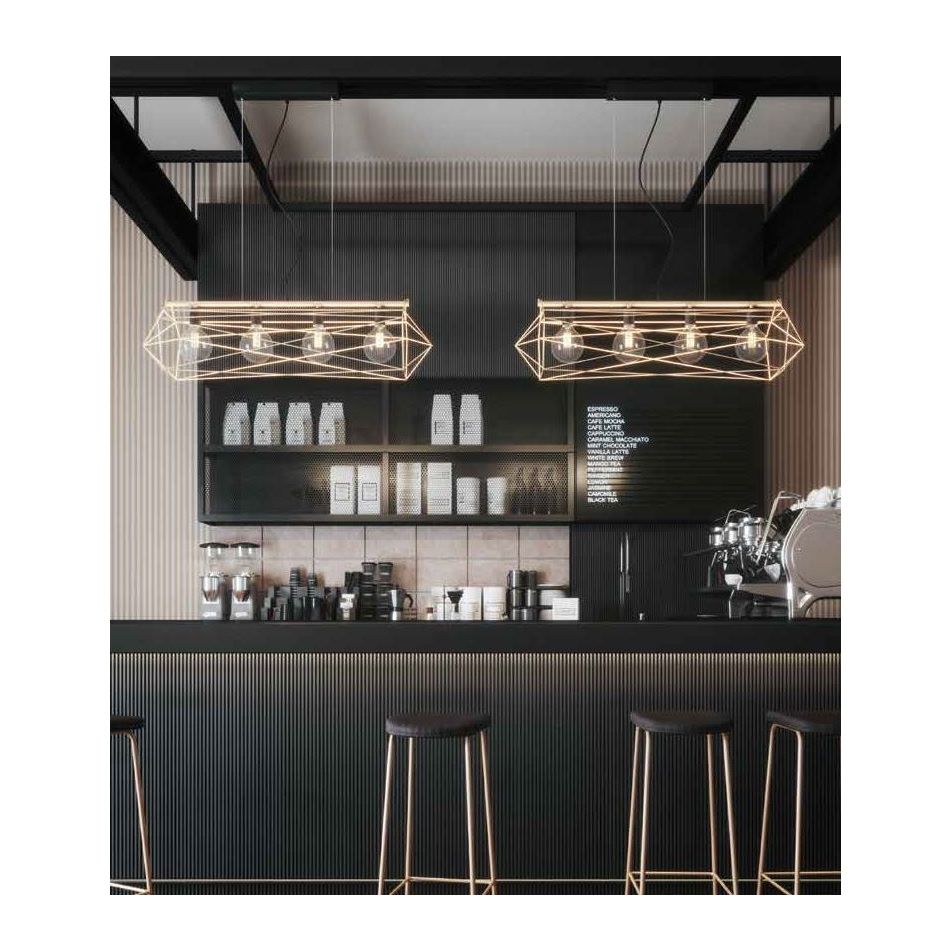 sospensione-abraxas-4x-e27-106x31xh150cm-oro-slash-nero