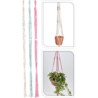PENSILE MACRAME 110CM IN 3 ASSORTIMENTI