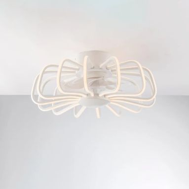 VENTILATORE GRECALE 84W D.50XH21CM CCT WIFI BIANCO