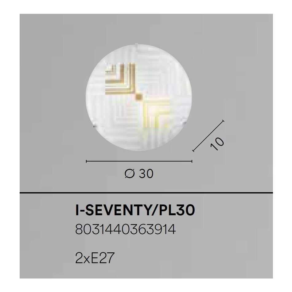 plafoniera-seventy-2xe27-d-dot-30xh10cm-bianca-slash-oro