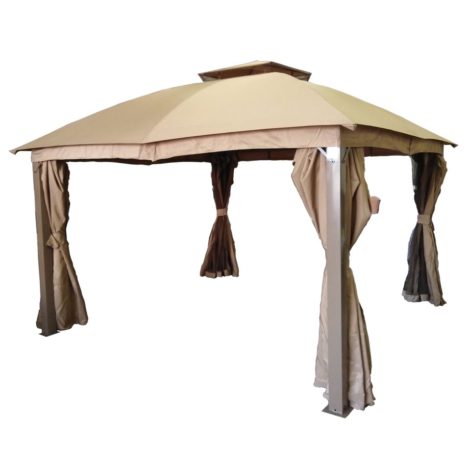 gazebo-khaki-36x36m-con-struttura-champagne
