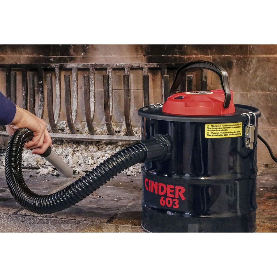 aspiracenere-cinder-603-11l-800w-con-filtro-hepa
