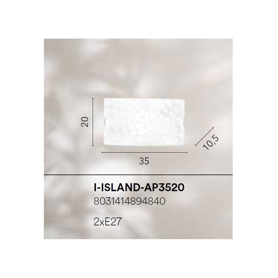 applique-island-bianca-2xe27-35x105x20cm