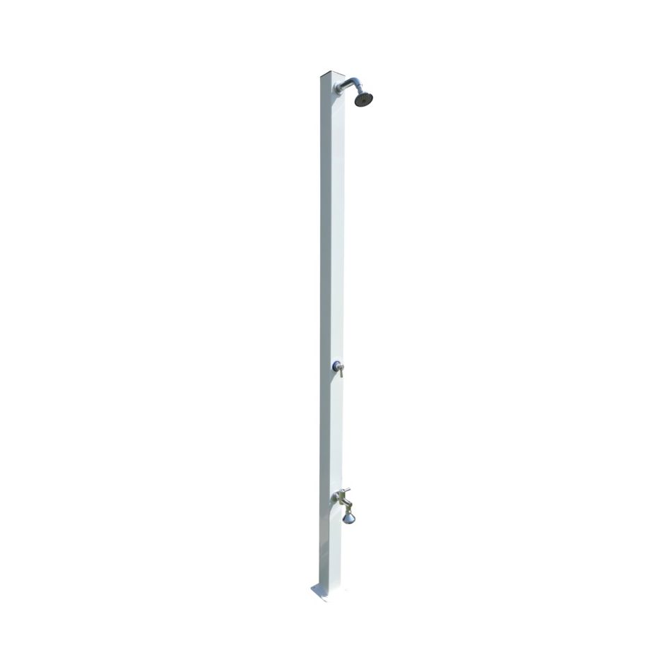 doccia-per-esterno-maldive-14x14xh240cm-bianca
