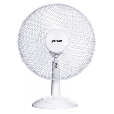 VENTILATORE DA TAVOLO 45W A 3 PALE DA 30CM BIANCO