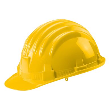 ELMETTO IN POLIETILENE GIALLO