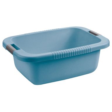 BACINELLA AURORA 38L 55X40XH22CM BLU OVALE