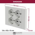 multipresa-quadra-da-parete-4-schuko-bianca