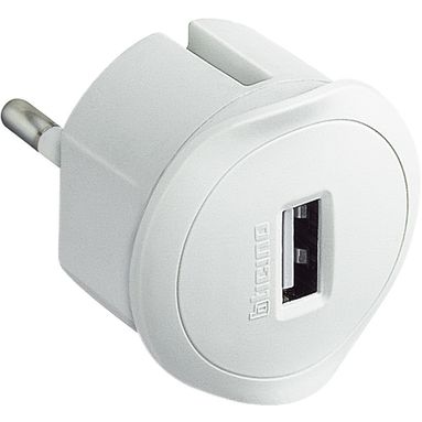 ADATTATORE SP. STD TED PRESA USB 1.5A BIANCO