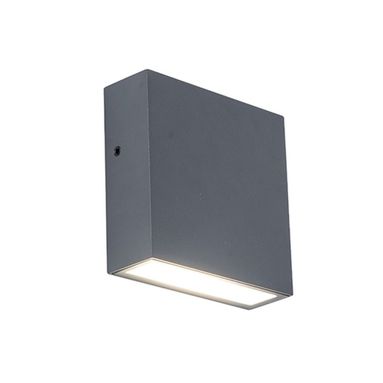 APPLIQUE LED GEMINI XF 9,5W 11X4XH11CM 4000K GRIGI