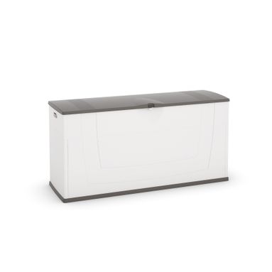 CASSONE KARISMA 119X40XH58CM BIANCO/GRIGIO
