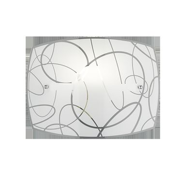 APPLIQUE SPIRELLI E27 30XH22CM CON CERCHI