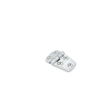 CERNIERE ASIMMETRICHE INOX MM.38X57 SP.4.5