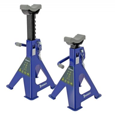 SET 2 TREPPIEDI A CREMAGLIERA REGOLABILI 280/415MM