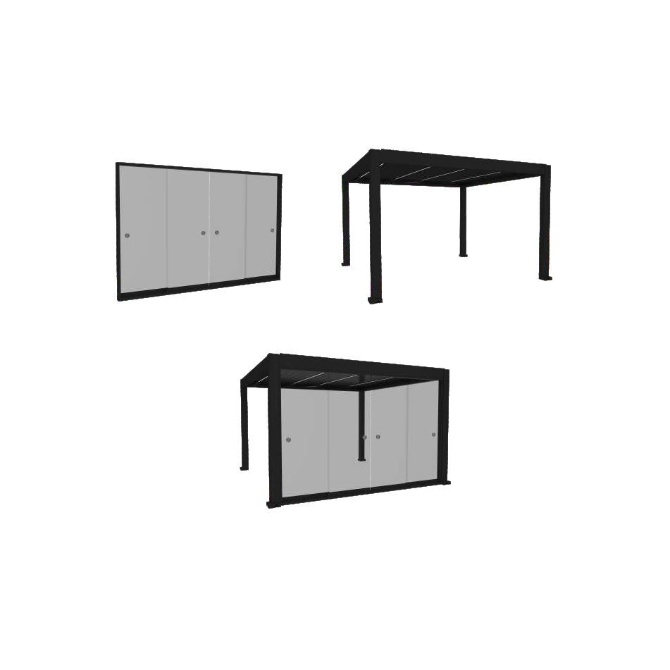 kit-vetro-10mm-269xh235cm-profili-grigio-ral-7016
