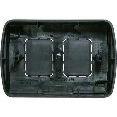 SCATOLA DA PARETE LIVING LIGHT 3 POSTI
